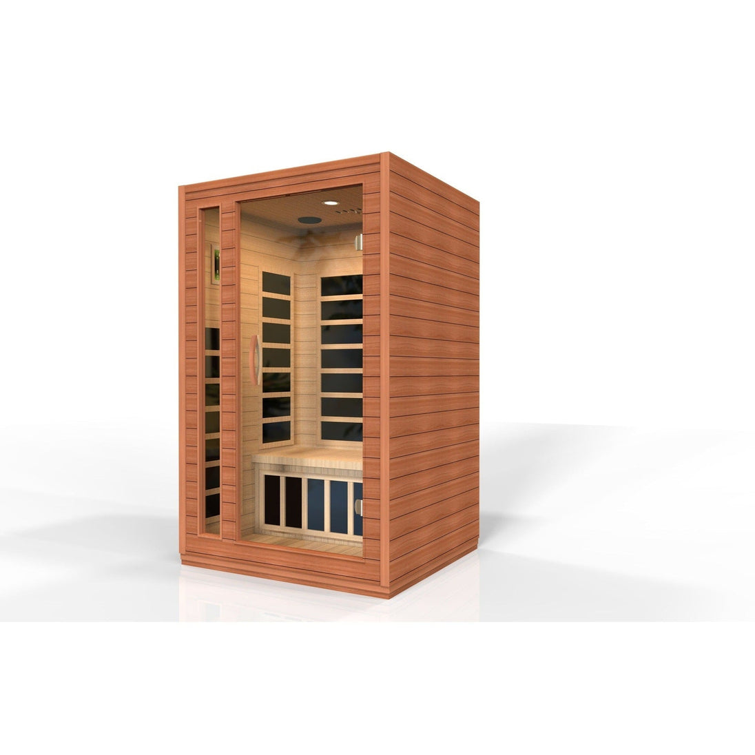 Dynamic Cordoba 2-person Low EMF (Under 8MG) FAR Infrared Sauna - ShopHubDepot