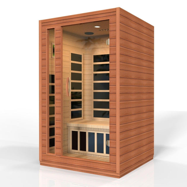 Dynamic Cordoba Elite 2-person Ultra Low EMF (Under 3MG) FAR Infrared Sauna - ShopHubDepot