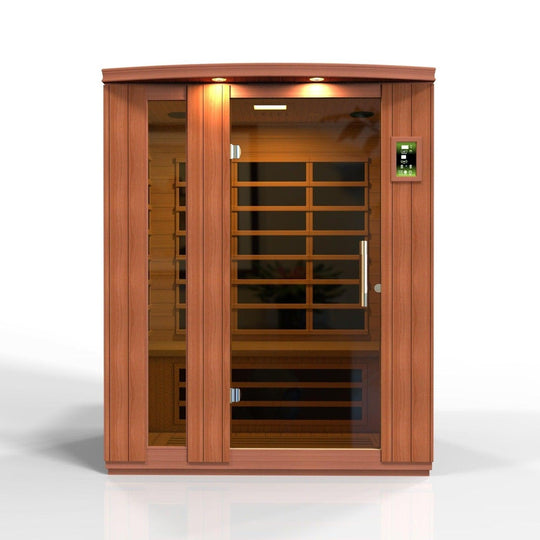 Dynamic Lugano 3-person Ultra Low EMF (Under 3MG) FAR Infrared Sauna - ShopHubDepot