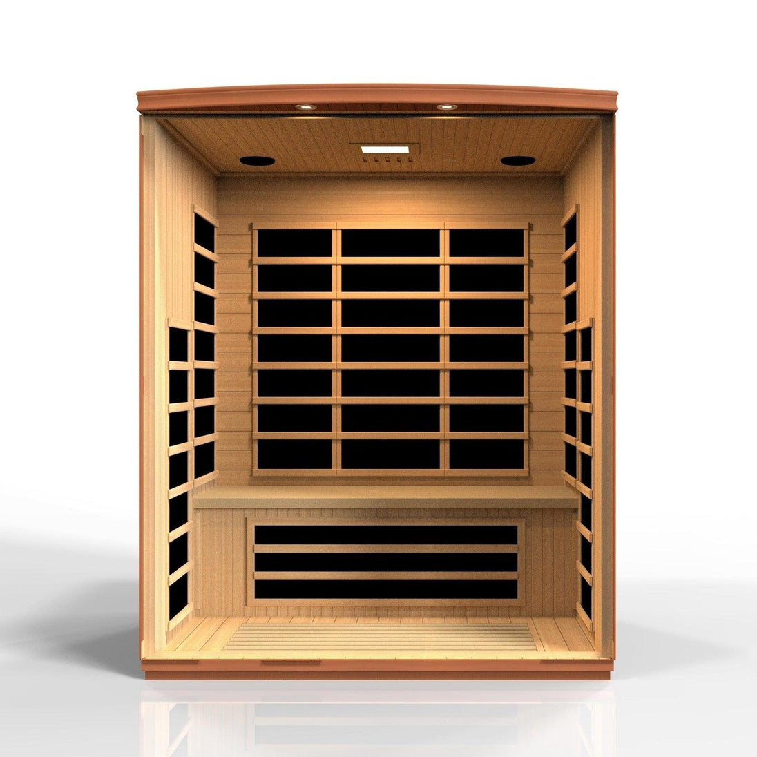 Dynamic Lugano 3-person Ultra Low EMF (Under 3MG) FAR Infrared Sauna - ShopHubDepot