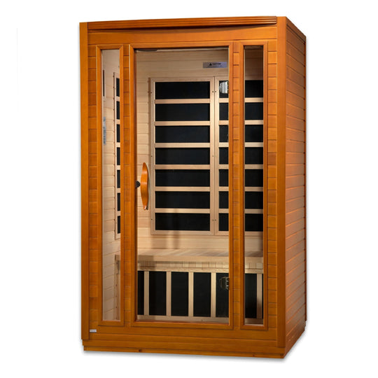 Dynamic San Marino 2-person Low EMF Under 8MG FAR Infrared Sauna