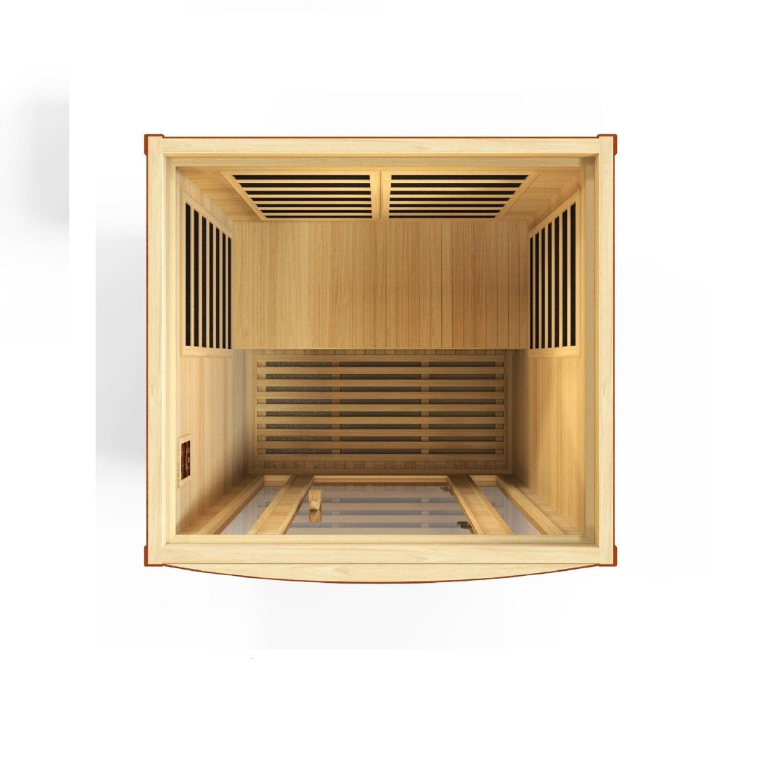 Dynamic San Marino 2-person Low EMF (Under 8MG) FAR Infrared Sauna - DYN-6206-01 - ShopHubDepot