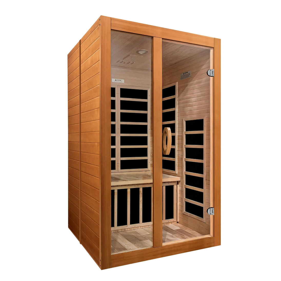 Dynamic Santiago Elite 2-person Ultra Low EMF (Under 3MG) FAR Infrared Sauna - ShopHubDepot