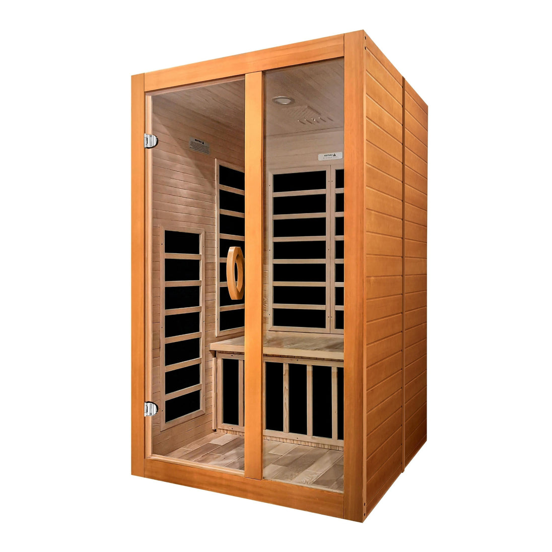 Dynamic Santiago Elite 2-person Ultra Low EMF (Under 3MG) FAR Infrared Sauna - ShopHubDepot