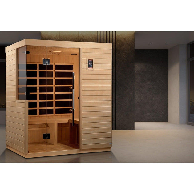 Dynamic Bilbao 3-person Ultra Low EMF (Under 3MG) FAR Infrared Sauna - ShopHubDepot