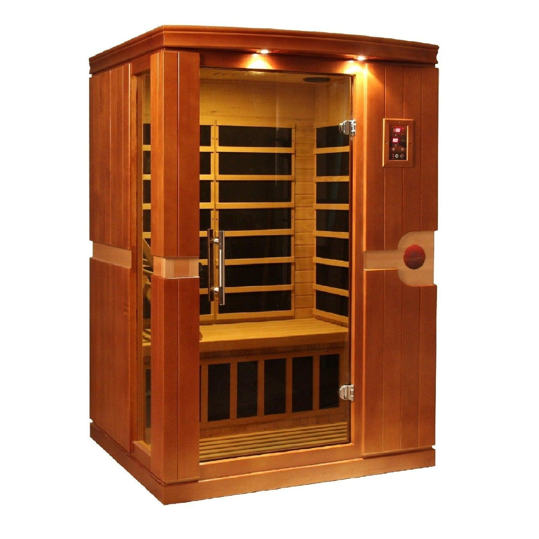 Dynamic Venice 2-person Low EMF (Under 8MG) FAR Infrared Sauna - DYN-6210-01 - ShopHubDepot