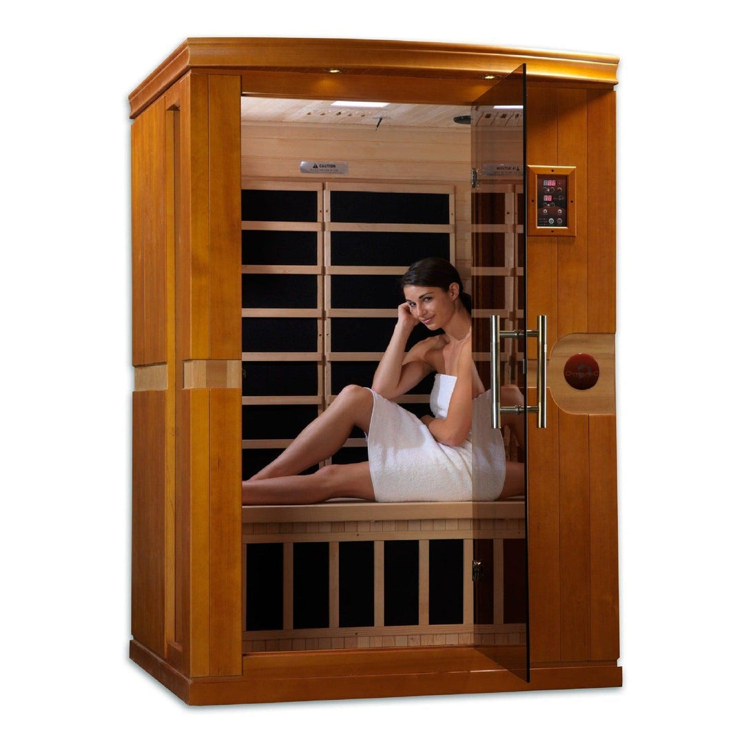 Dynamic Venice 2-person Low EMF (Under 8MG) FAR Infrared Sauna - DYN-6210-01 - ShopHubDepot