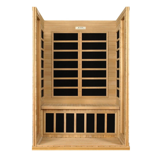 Dynamic Versailles 2-person Low EMF Under 8MG FAR Infrared Sauna