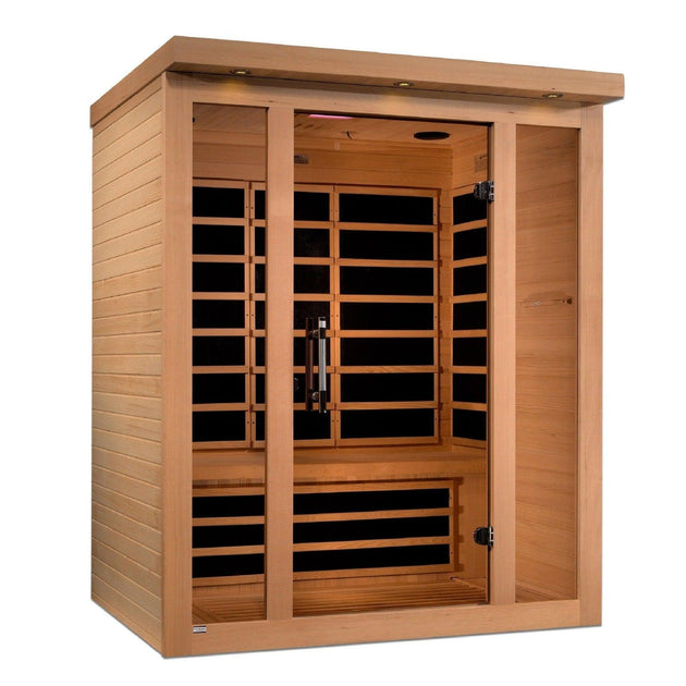 Dynamic Vila 3-person Ultra Low EMF (Under 3MG) FAR Infrared Sauna - ShopHubDepot