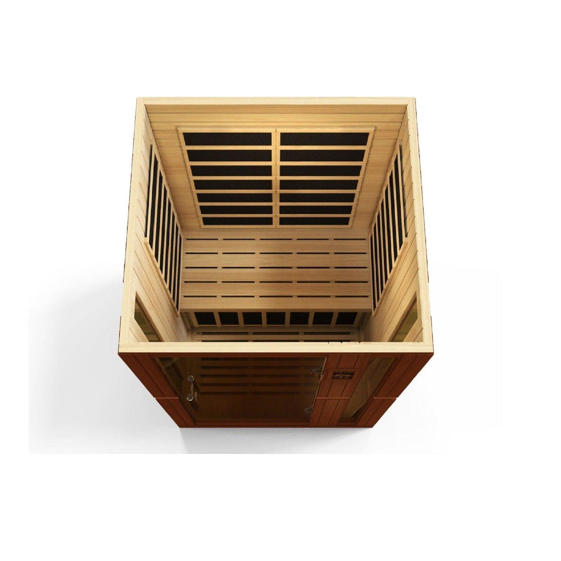 Dynamic Vittoria 2-person Low EMF (Under 8MG) FAR Infrared Sauna - DYN-6220-01 - ShopHubDepot