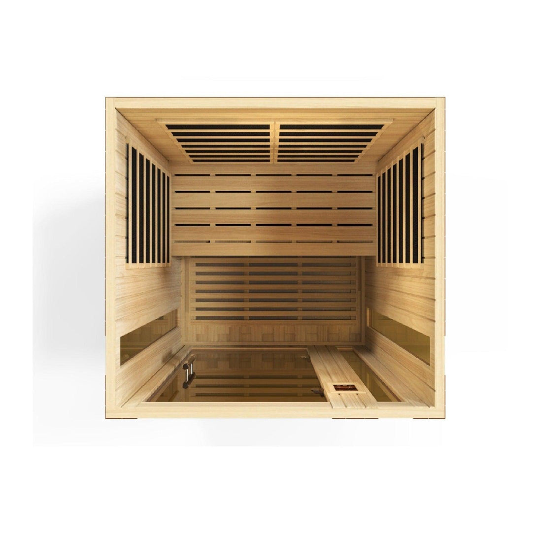 Dynamic Vittoria 2-person Low EMF (Under 8MG) FAR Infrared Sauna - DYN-6220-01 - ShopHubDepot