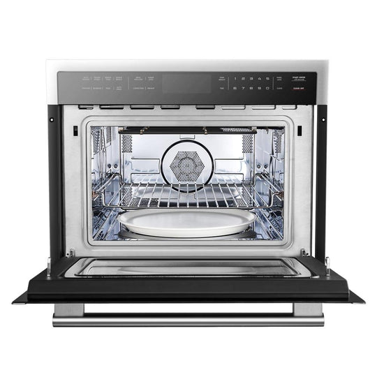 Forno Built-In 1.6 cu.ft. Microwave Oven in Stainless Steel (FMWDR3093-24) - ShopHubDepot