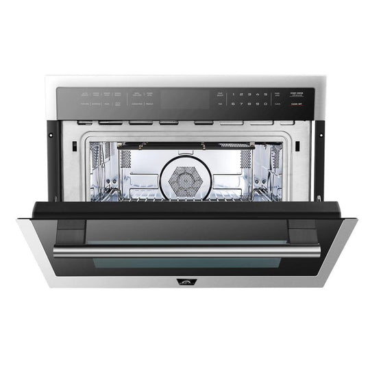 Forno Built-In 1.6 cu.ft. Microwave Oven in Stainless Steel (FMWDR3093-24) - ShopHubDepot