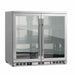 Kings Bottle 36'' Heating Glass 2 Door Built In Beverage Fridge - KBU56M - ShopHubDepot