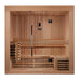 Golden Designs Copenhagen Edition 3 Person Traditional Steam Sauna - Canadian Red Cedar - ShopHubDepot