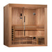 Golden Designs Copenhagen Edition 3 Person Traditional Steam Sauna - Canadian Red Cedar