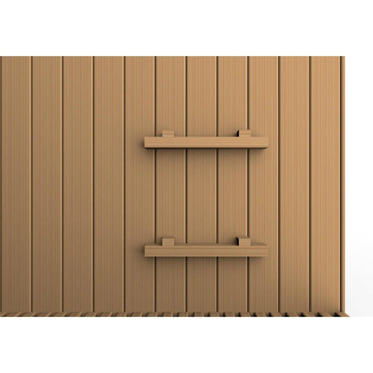 Golden Designs Osla Edition 6 Person Traditional Steam Sauna - Canadian Red Cedar - ShopHubDepot