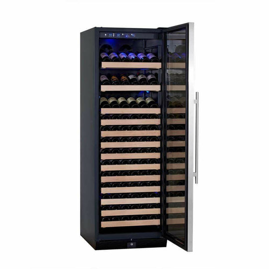 Kings Bottle 166 Bottle Large Wine Cooler Refrigerator Drinks Cabinet - KBU170WX