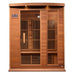 Maxxus 3-Person Near Zero EMF Under 2MG FAR Infrared Sauna Canadian Red Cedar