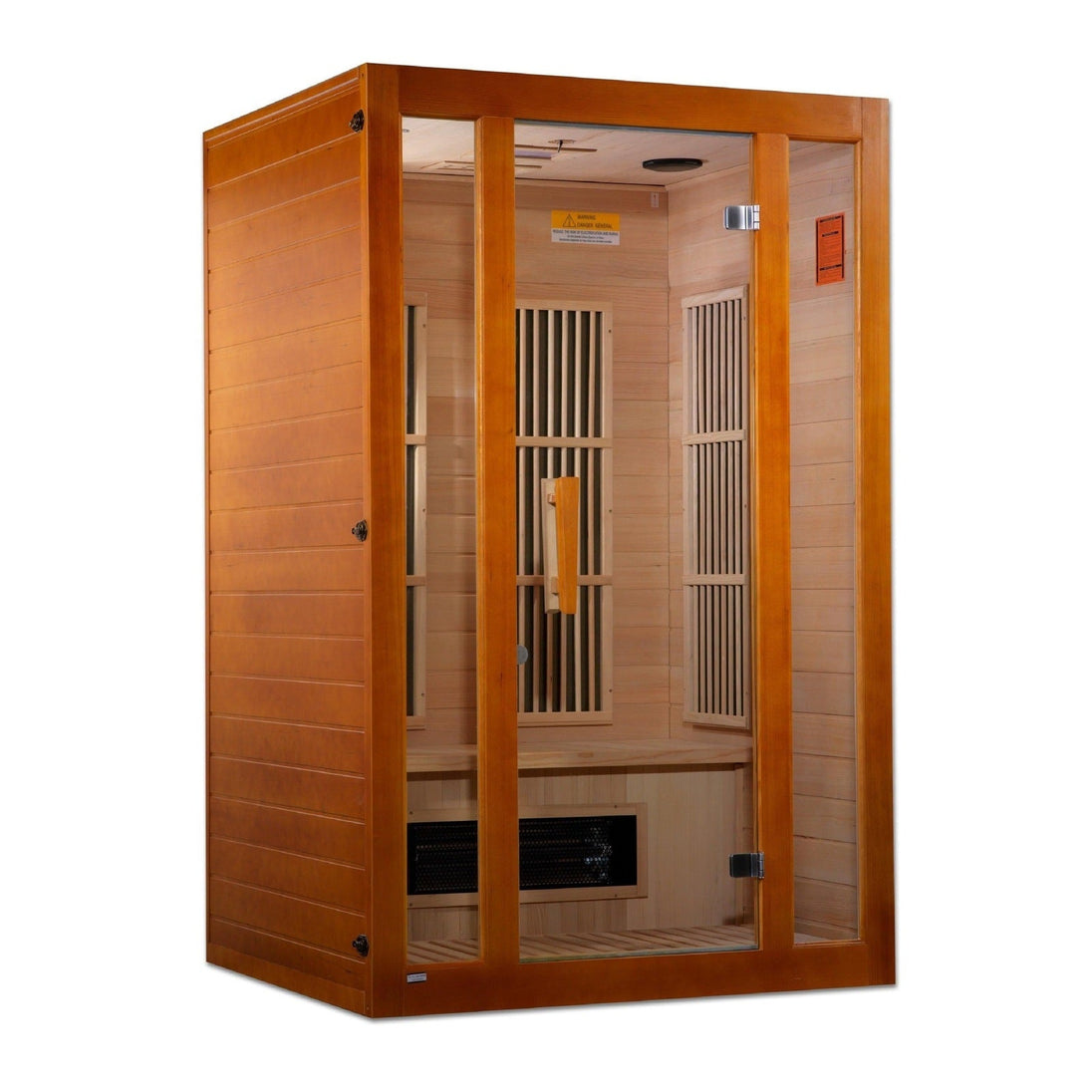 Maxxus Aspen 2-Person Low EMF (Under 8MG) FAR Infrared Sauna (Canadian Hemlock) - ShopHubDepot