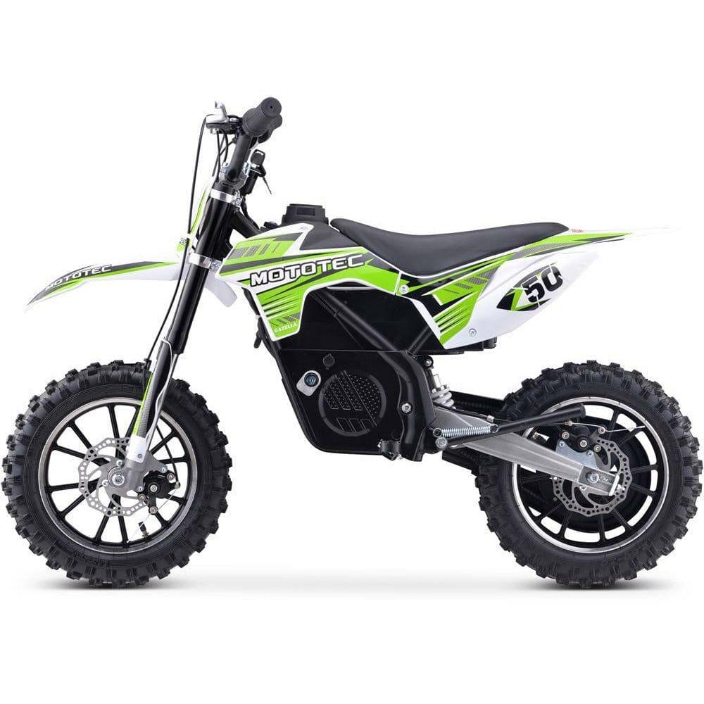 MotoTec Gazella 24V/12Ah 500W Electric Dirt Bike MT-Dirt-500 - ShopHubDepot