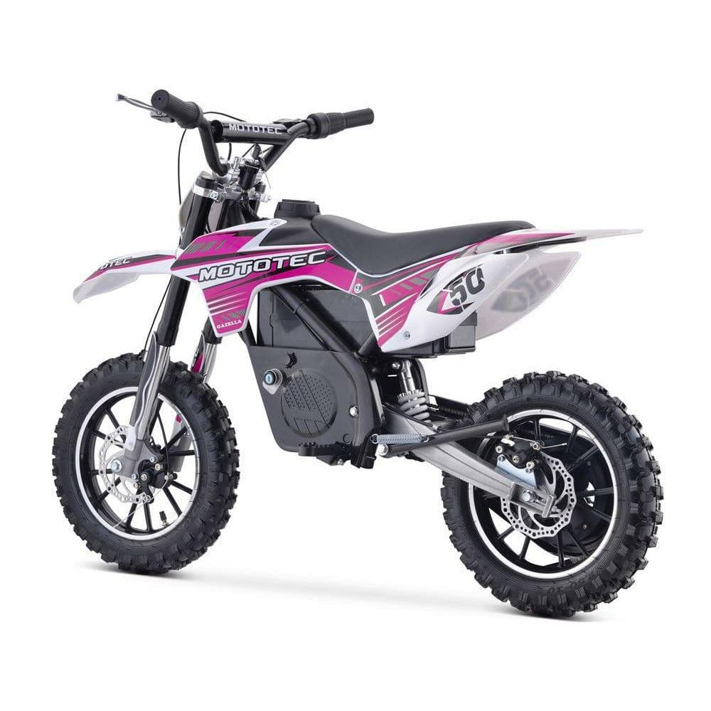 MotoTec Gazella 24V/12Ah 500W Electric Dirt Bike MT-Dirt-500 - ShopHubDepot