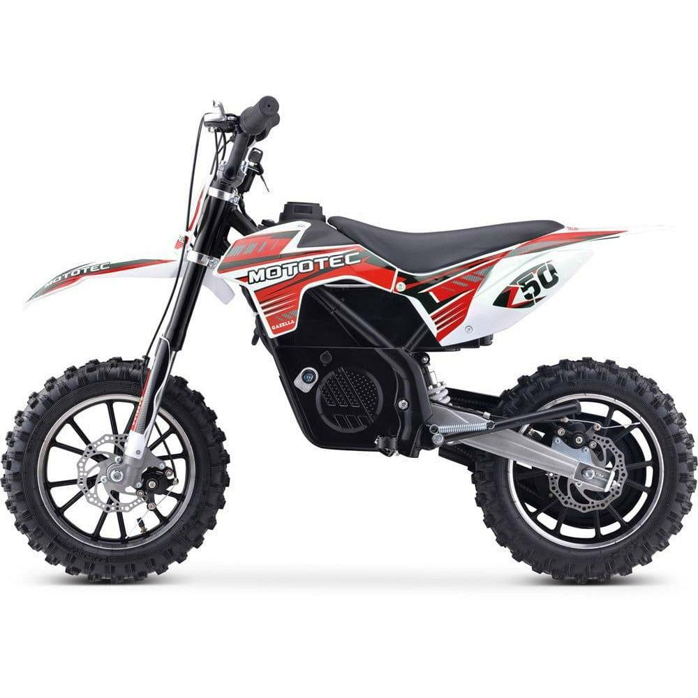 MotoTec Gazella 24V/12Ah 500W Electric Dirt Bike MT-Dirt-500 - ShopHubDepot