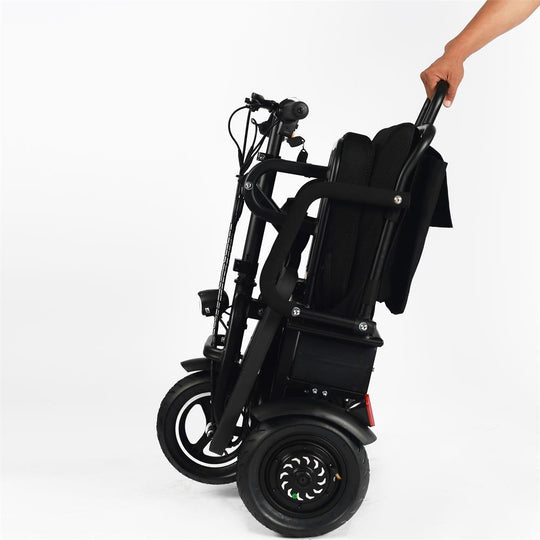 MotoTec 48V/10Ah 700W Folding 3-Wheel Mobility Scooter MT-FOLD-TRK-700 - ShopHubDepot