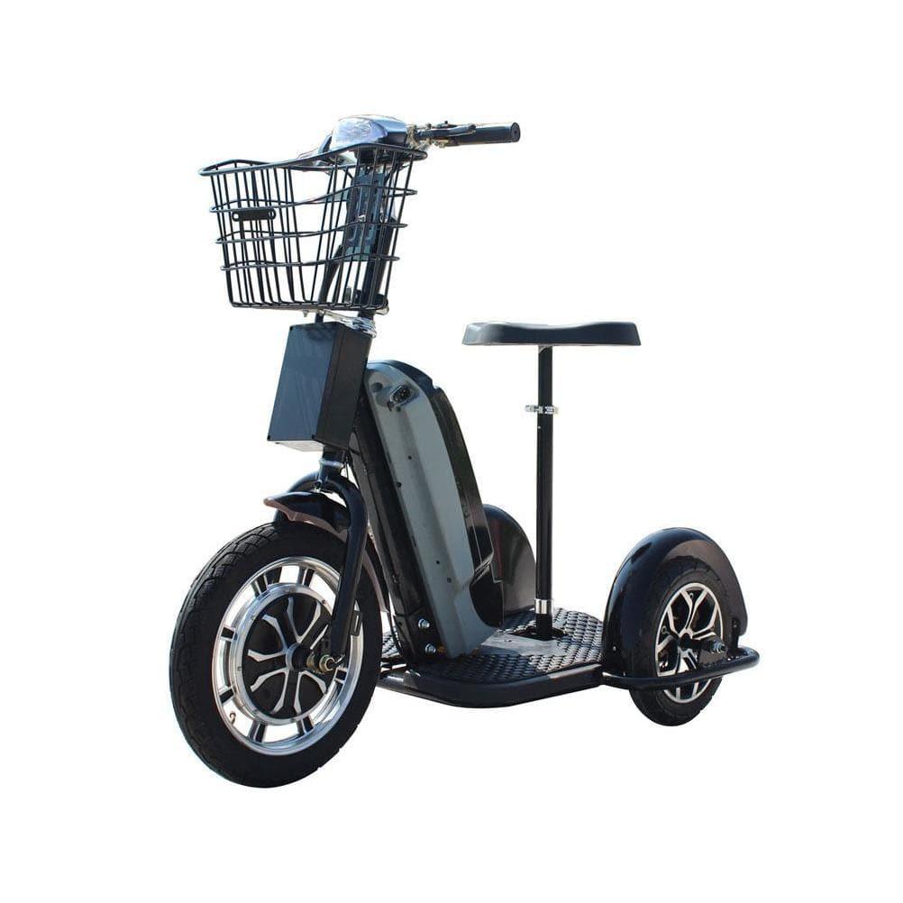 MotoTec 48V/12Ah 800W 3-Wheel Electric Scooter MT-TRK-800 - ShopHubDepot