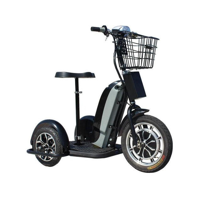 MotoTec 48V/12Ah 800W 3-Wheel Electric Scooter MT-TRK-800 - ShopHubDepot