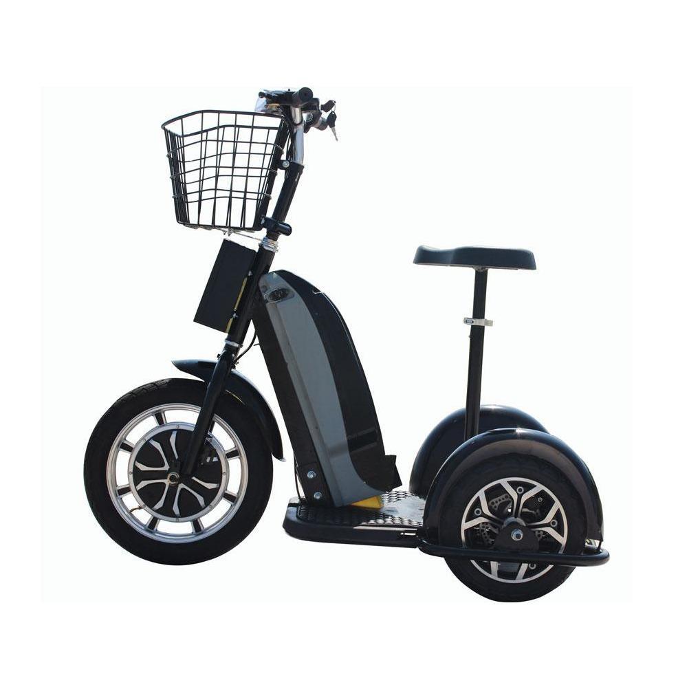 MotoTec 48V/12Ah 800W 3-Wheel Electric Scooter MT-TRK-800 - ShopHubDepot