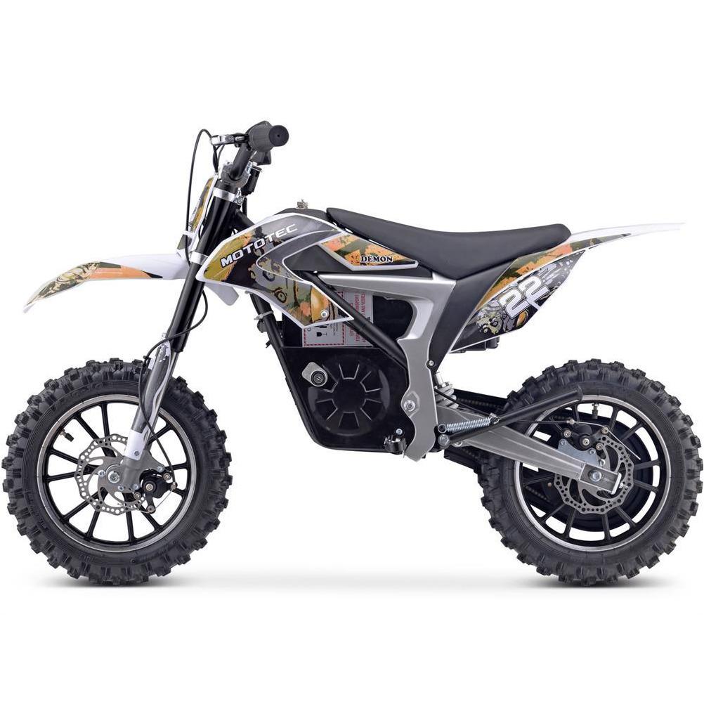 MotoTec Demon 36V/8Ah 500W Electric Dirt Bike MT-Dirt-Lithium - ShopHubDepot