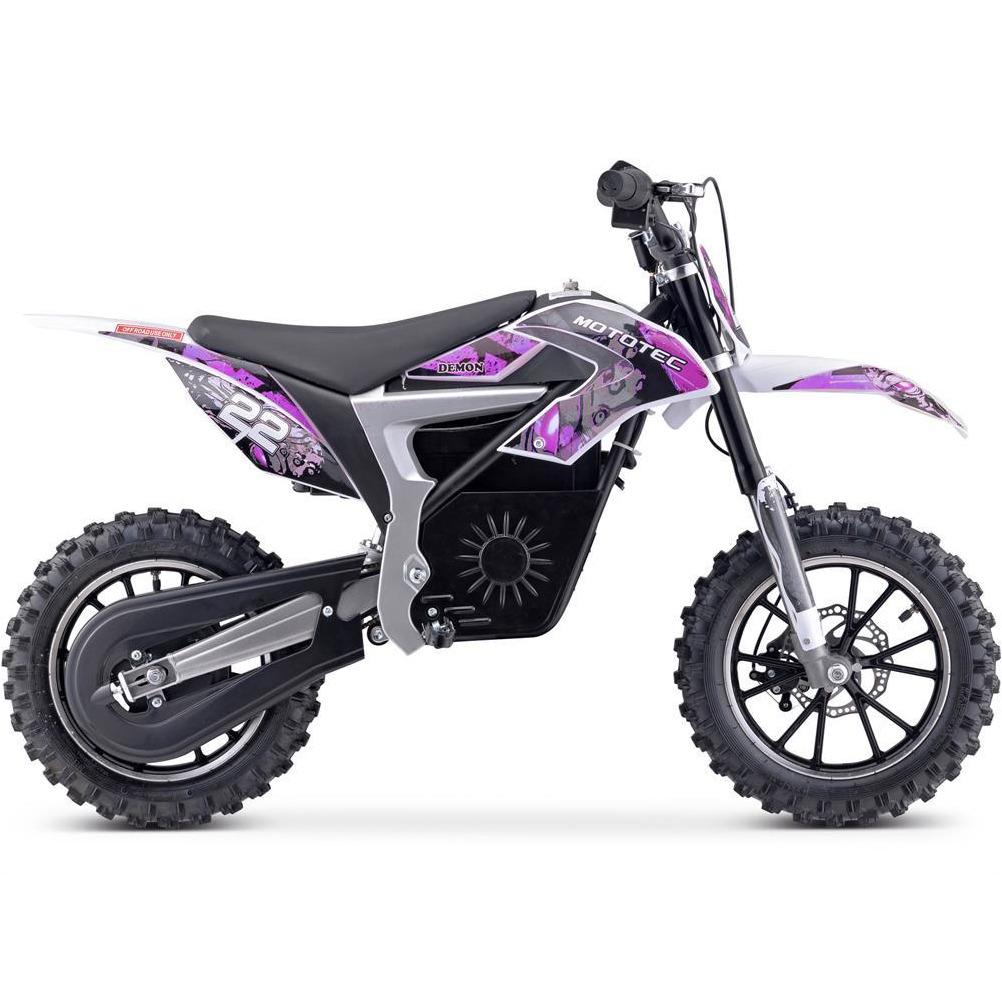 MotoTec Demon 36V/8Ah 500W Electric Dirt Bike MT-Dirt-Lithium - ShopHubDepot