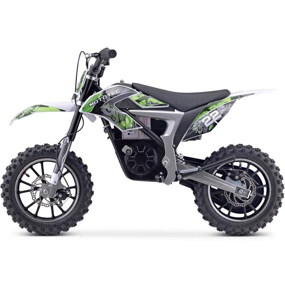 MotoTec Demon 36V/8Ah 500W Electric Dirt Bike MT-Dirt-Lithium - ShopHubDepot