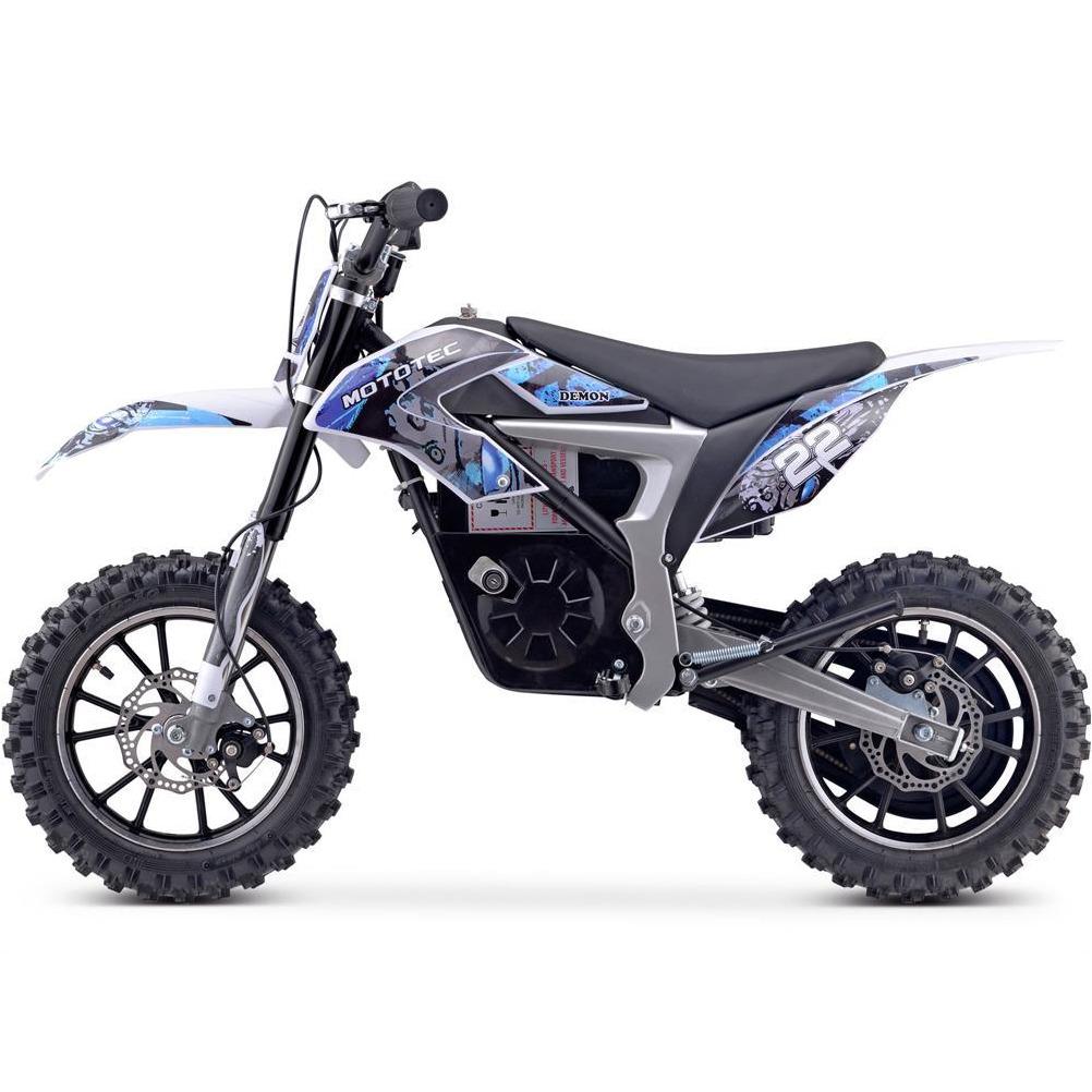 MotoTec Demon 36V/8Ah 500W Electric Dirt Bike MT-Dirt-Lithium - ShopHubDepot