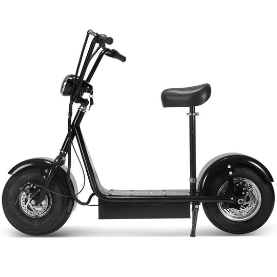 MotoTec FatBoy 48V/12Ah 800W Fat Tire Electric Scooter MT-FatBoy-500 - ShopHubDepot