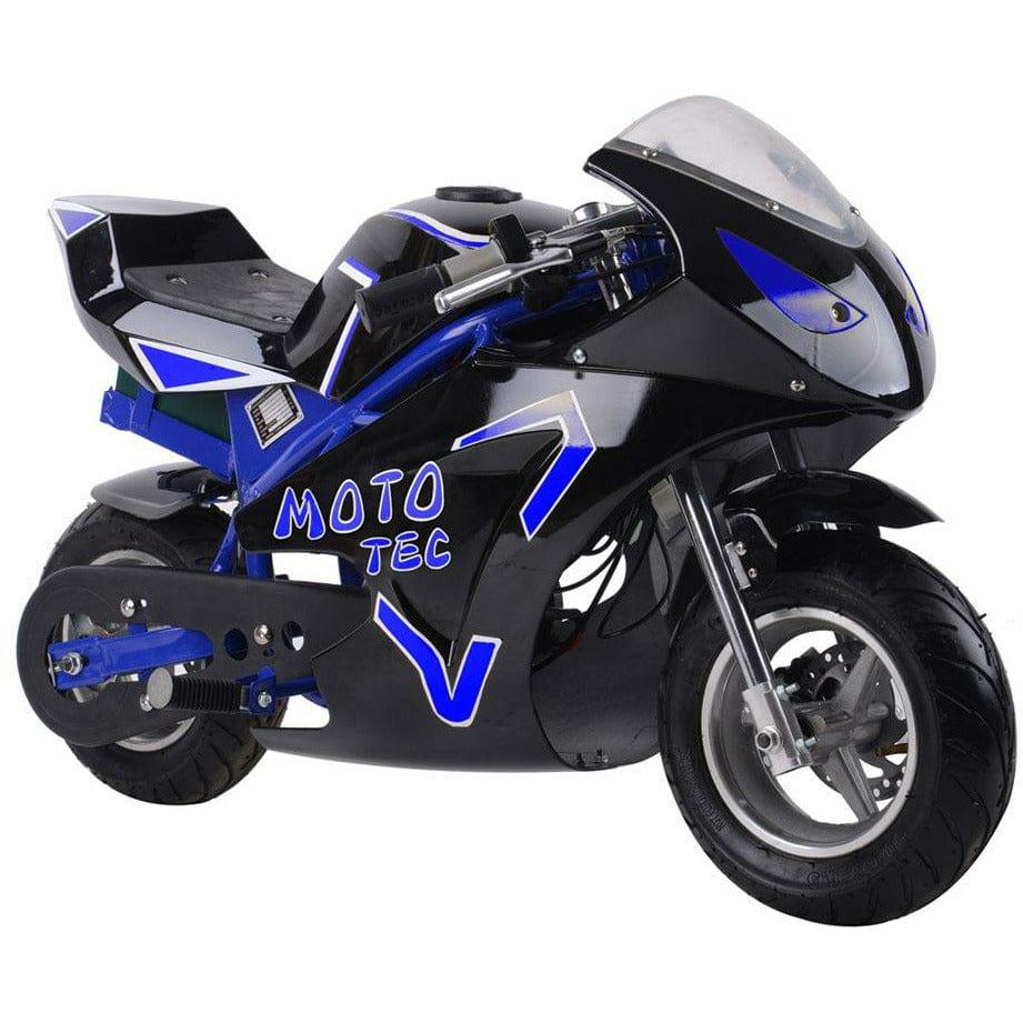 MotoTec GT 36V 500W Kids Electric Pocket Bike MT-Elec-GT - ShopHubDepot