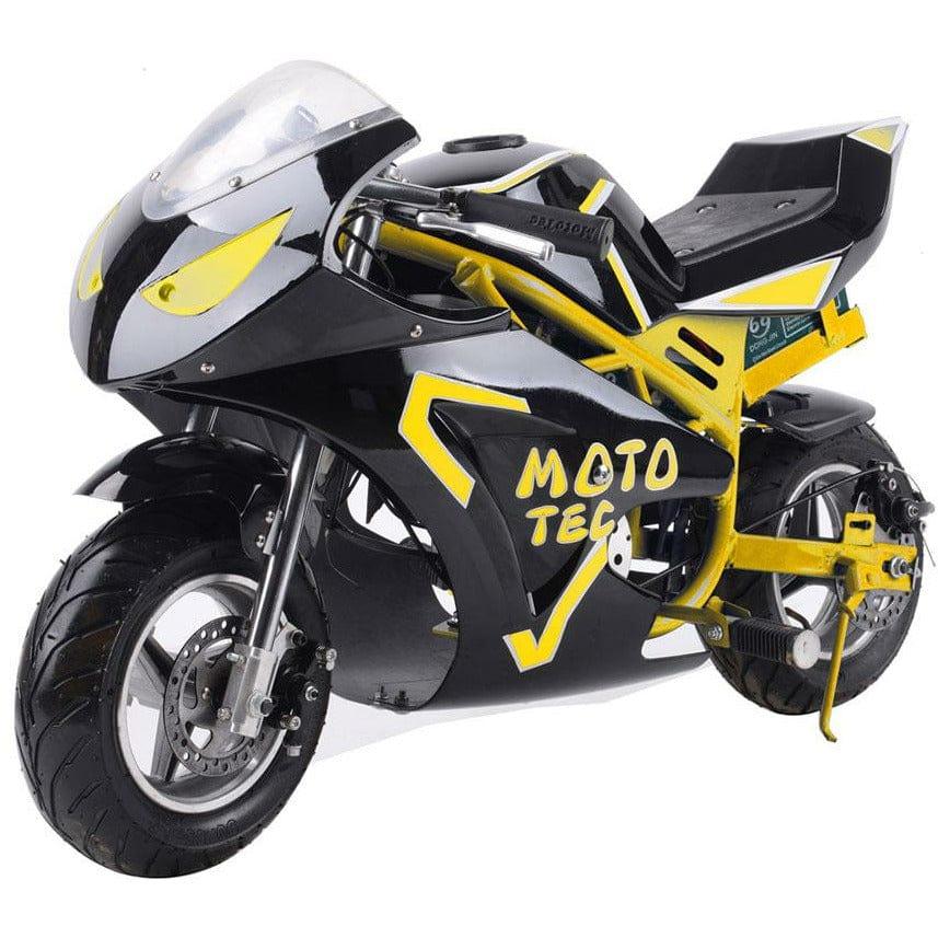 MotoTec GT 36V 500W Kids Electric Pocket Bike MT-Elec-GT - ShopHubDepot
