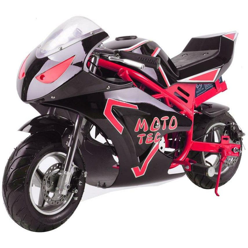 MotoTec GT 36V 500W Kids Electric Pocket Bike MT-Elec-GT - ShopHubDepot