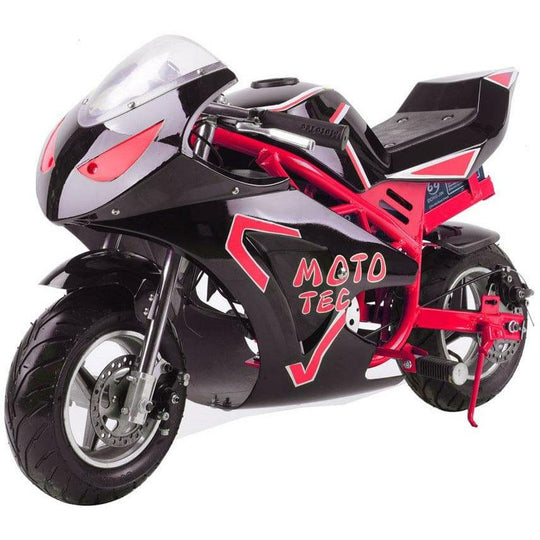 MotoTec GT 36V 500W Kids Electric Pocket Bike MT-Elec-GT - ShopHubDepot