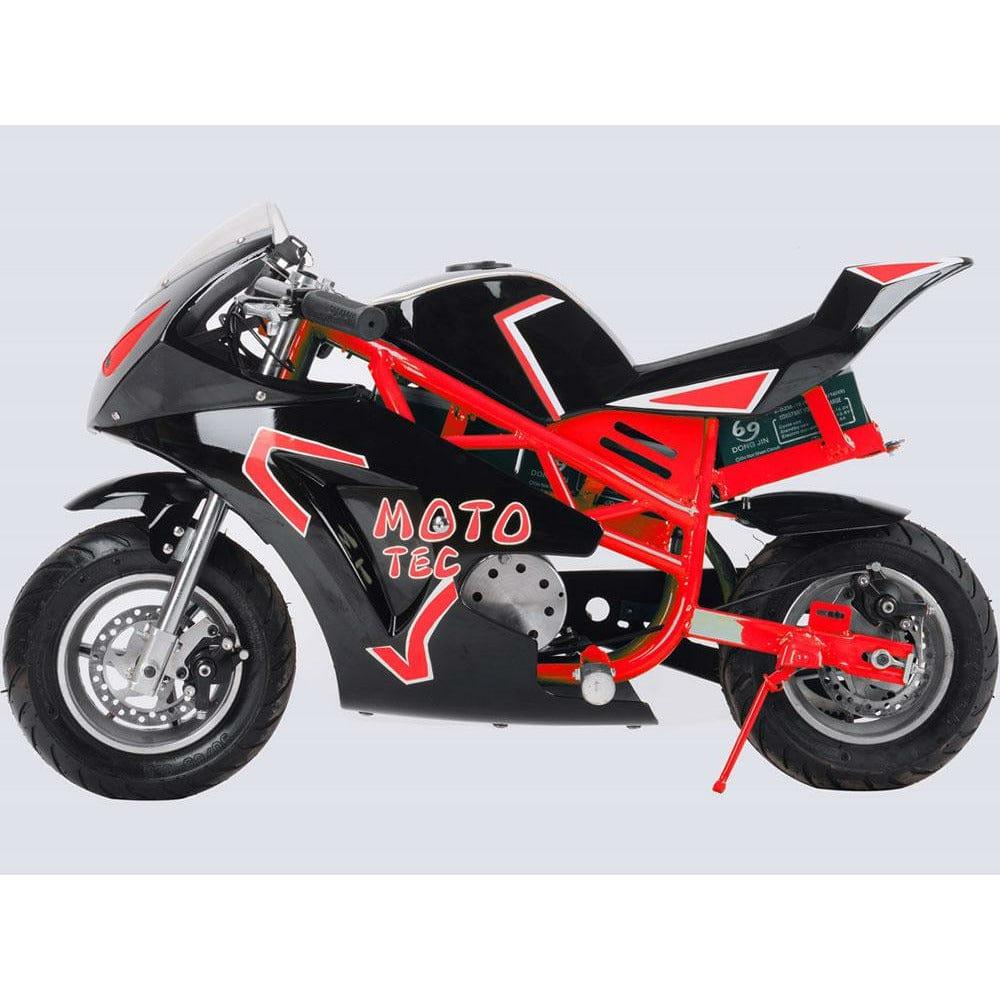 MotoTec GT 36V 500W Kids Electric Pocket Bike MT-Elec-GT - ShopHubDepot