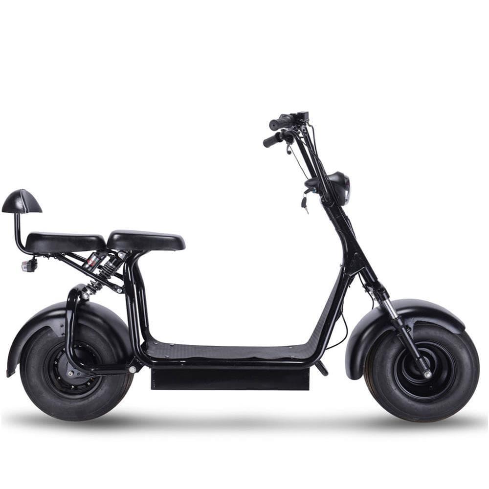 MotoTec Knockout 60V/12Ah 1000W Fat Tire Electric Scooter MT-Knockout-1000 - ShopHubDepot
