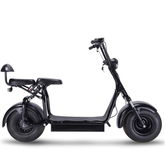 MotoTec Knockout 60V/12Ah 1000W Fat Tire Electric Scooter MT-Knockout-1000 - ShopHubDepot
