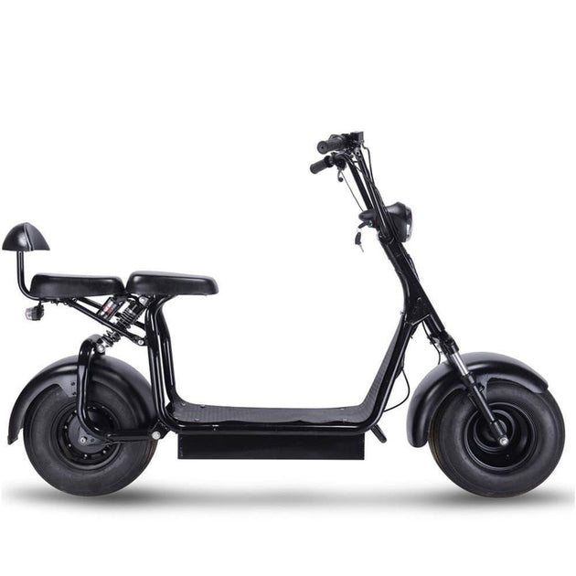 MotoTec Knockout 60V/12Ah 1000W Fat Tire Electric Scooter MT-Knockout-1000 - ShopHubDepot
