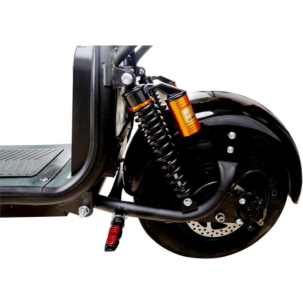 MotoTec Knockout 60V/36Ah 2000W Fat Tire Electric Scooter MT-Knockout-2000 - ShopHubDepot