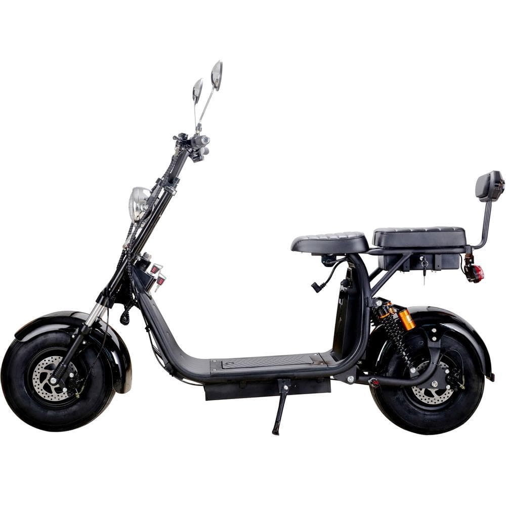 MotoTec Knockout 60V/36Ah 2000W Fat Tire Electric Scooter MT-Knockout-2000 - ShopHubDepot