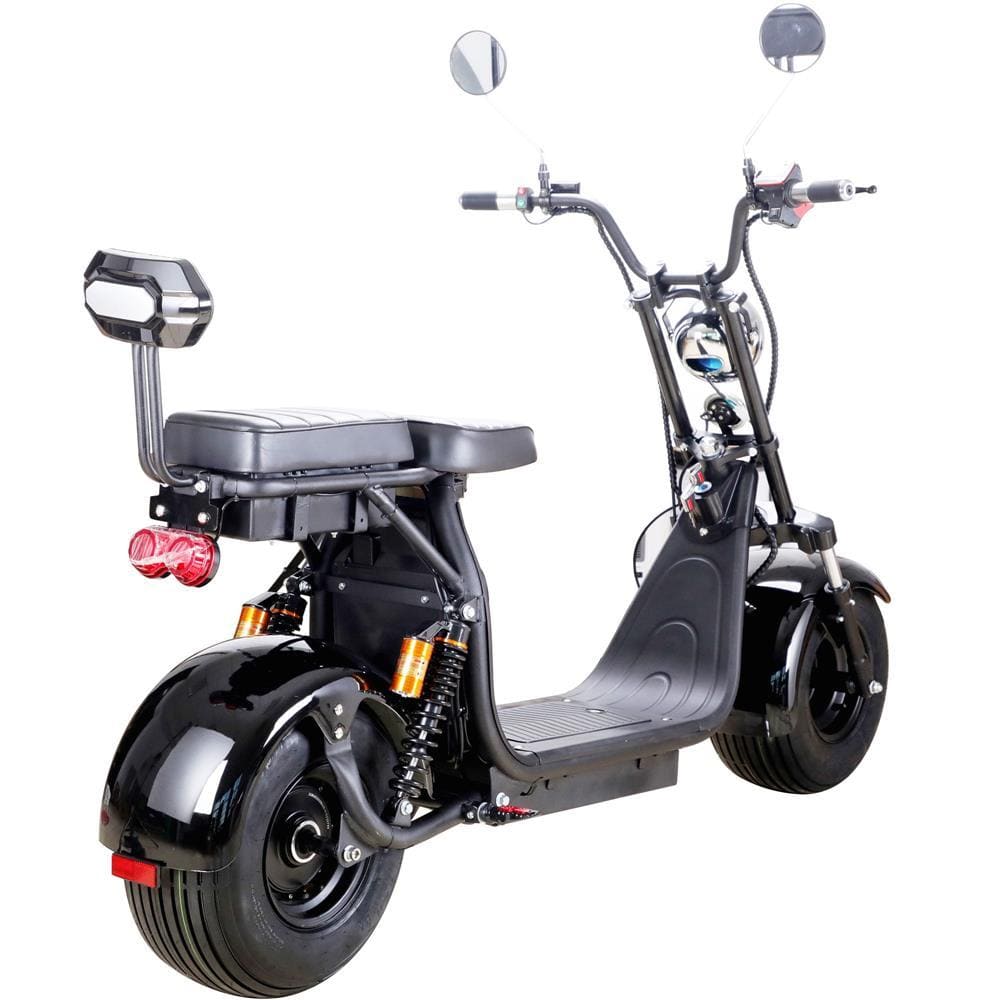 MotoTec Knockout 60V/36Ah 2000W Fat Tire Electric Scooter MT-Knockout-2000 - ShopHubDepot