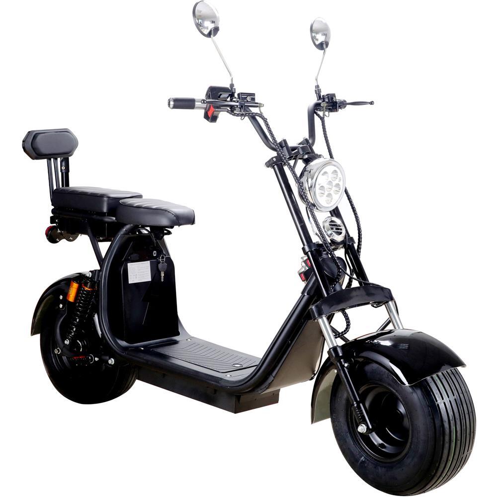 MotoTec Knockout 60V/36Ah 2000W Fat Tire Electric Scooter MT-Knockout-2000 - ShopHubDepot