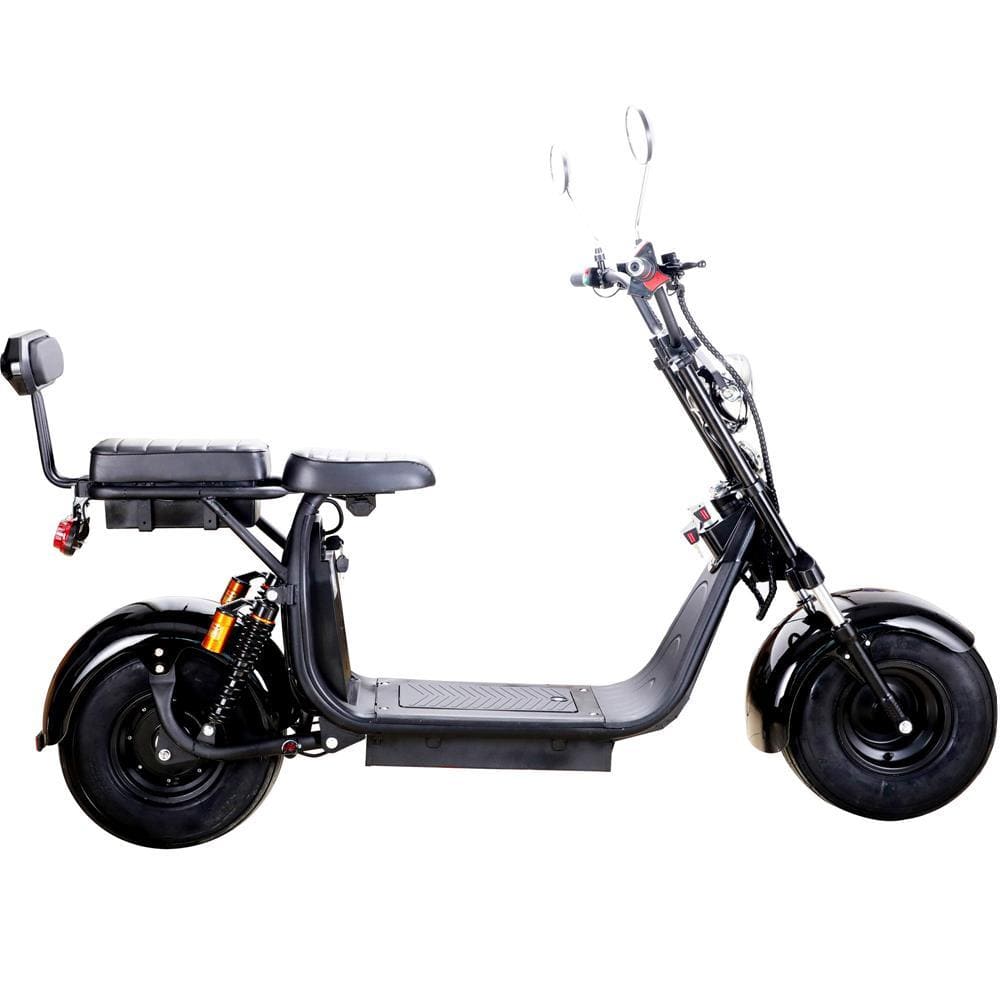 MotoTec Knockout 60V/36Ah 2000W Fat Tire Electric Scooter MT-Knockout-2000 - ShopHubDepot