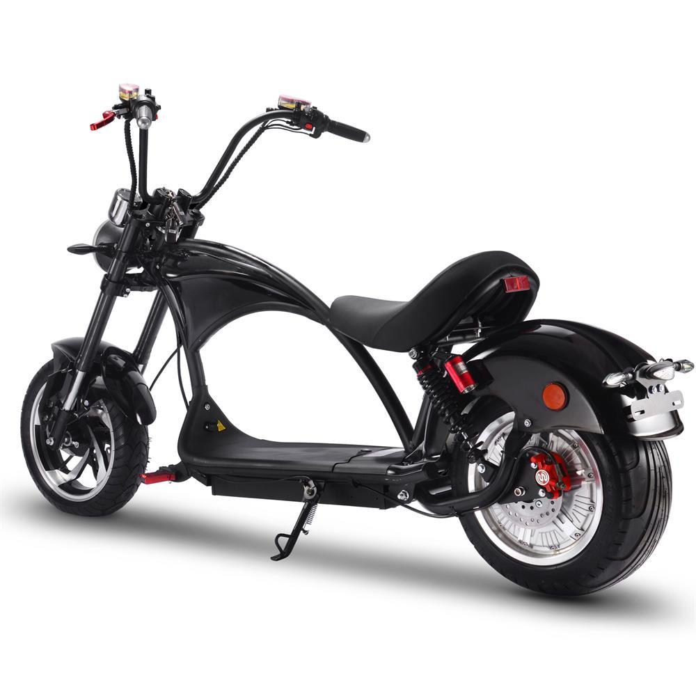 MotoTec Lowboy 60V/20Ah 2500W Electric Motorcycle MT-LowBoy-60v-2500w